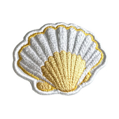 Beautiful displayed on a soft surface highlighting its intricate patterns and natural beauty in a serene setting , white isolate background