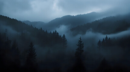 Dark landscape