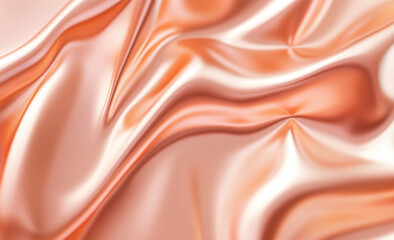 Fototapeta premium Close-up abstract macro background with a shiny metal sheet. Background banner.