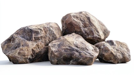 Large Boulders in Desert Landscape Collection