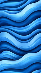 Obraz premium Abstract blue wavy background (1)