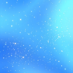 고급스러운하늘색홀로그램배경