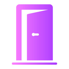 door gradient icon
