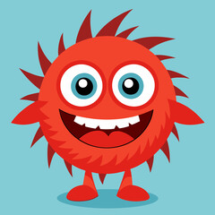 funny cartoon monster