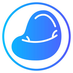 beanbag gradient icon