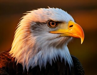 Obraz premium american bald eagle
