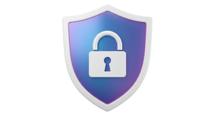 Isolated Security Shield with Lock
