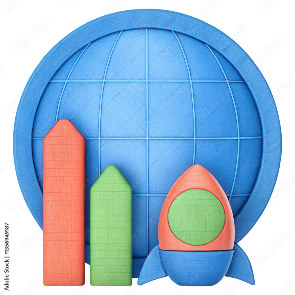 Poster a futuristic interface showcasing pivot and scale models for innovative design concepts.