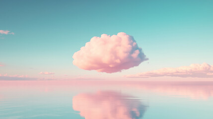 Pink cloud