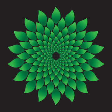 spinning mandal fractal art