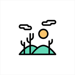 Naklejka premium golf club icon