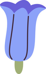 Minimalist Bellflower Graphic