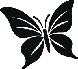 butterfly vector silhouette