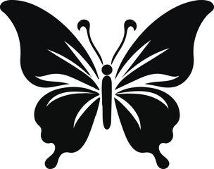 butterfly vector silhouette