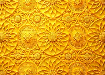 Abstract Yellow Background Design:  High-Resolution Stock Photo with Sharp Focus