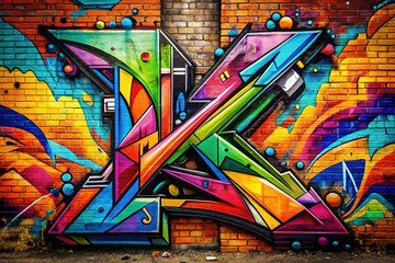 Graffiti Art Letter - Urban Street Style