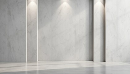 Modern minimalist interior design showcase contemporary space photography clean environment wide-angle view aesthetic appeal for home decor inspiration