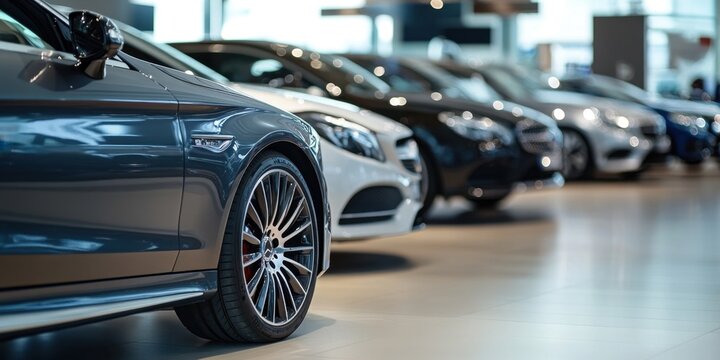 A luxury car dealership adjusting pricing due to increased tariffs on imported vehicles