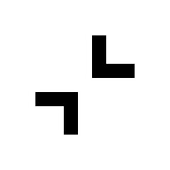 Obraz premium Collapse Content Icon