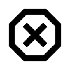 Dangerous Symbol (Black)