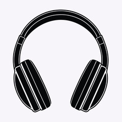 headphones isolated on a white background