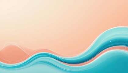 Fototapeta premium Dynamic ocean waves coastal art installation abstract digital design serene beach environment aerial viewpoint evoking tranquility and inspiration