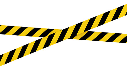 "Caution: Bold Warning Tape for Safety and Alert"