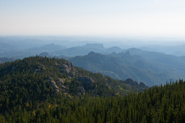 morning in the mountains