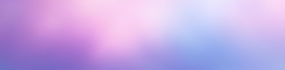Fototapeta premium Soft and dreamy pastel purple to blue gradient background with blend effect, calm, decorative, soft focus