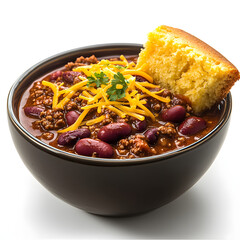 Chili con carne - traditional dish of mexican cuisine.