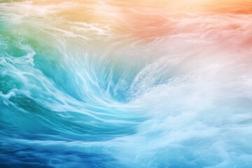 vibrant water swirls create an abstract and mesmerizing pattern. The image showcases a dynamic interplay of colors and textures, capturing the raw beauty of nature