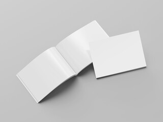 Landscape brochure mockup