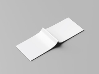 Landscape brochure mockup