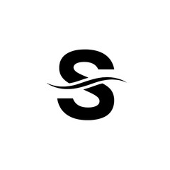 Fototapeta premium Letter s logo design