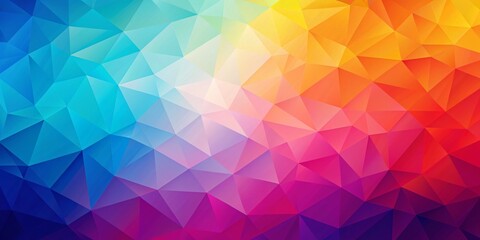 Obraz premium Abstract Geometric Background Design with Copy Space - Left Alignment