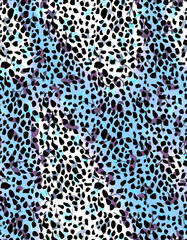 abstract leopard pattern