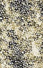 abstract leopard pattern