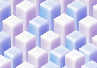 Obraz premium Abstract 3D blocks geometric background pattern design