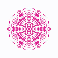 Majestic Whirl Luxurious Mandala Motif design