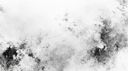 Abstract black and white texture with grainy effect and blurred areas creating a cloudy atmosphere
