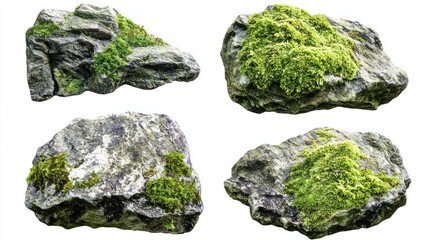 Moss-Covered Rocks