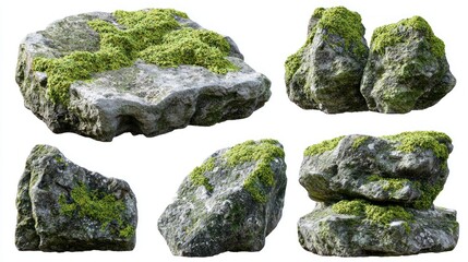 Moss-Covered Rocks