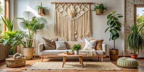 Boho Chic Living Room Interior Design: Cozy and Stylish Home Decor