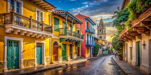 Cartagena Colombia: Colorful Streets & Colonial Architecture Documentary Photography