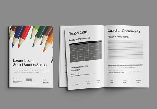 Academic Performance Report Template