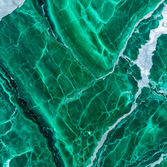 Emerald marble texture