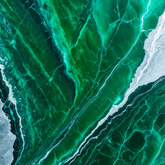 Emerald marble texture