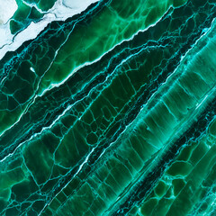 Emerald marble texture