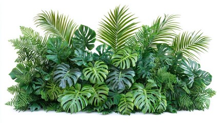 Fototapeta premium Tropical Foliage Bush