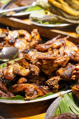 Traditional Indonesian dish, captured on April 8, 2025. Rich in spices and flavor, made with fresh local ingredients, showcasing the essence of Indonesia’s culinary heritage